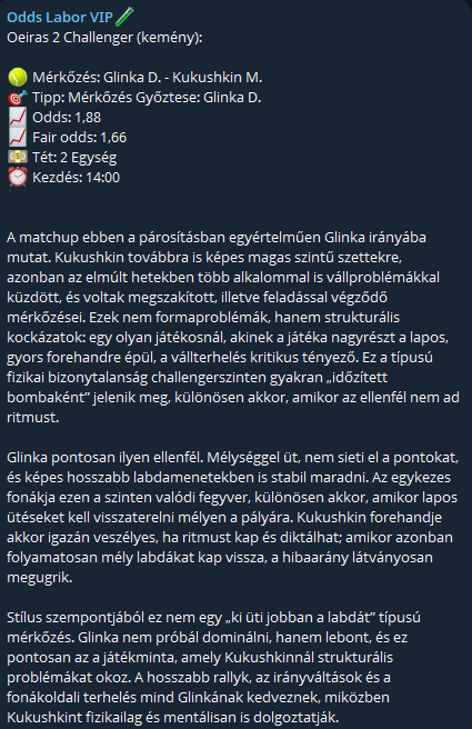 Glinka vs Kuku elemzés